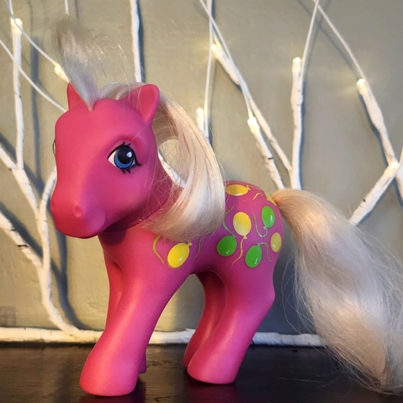 My little pony Up Up and Away Vintage G1 Two times as fancy ponies Balloons Rare - Picture 1 of 8